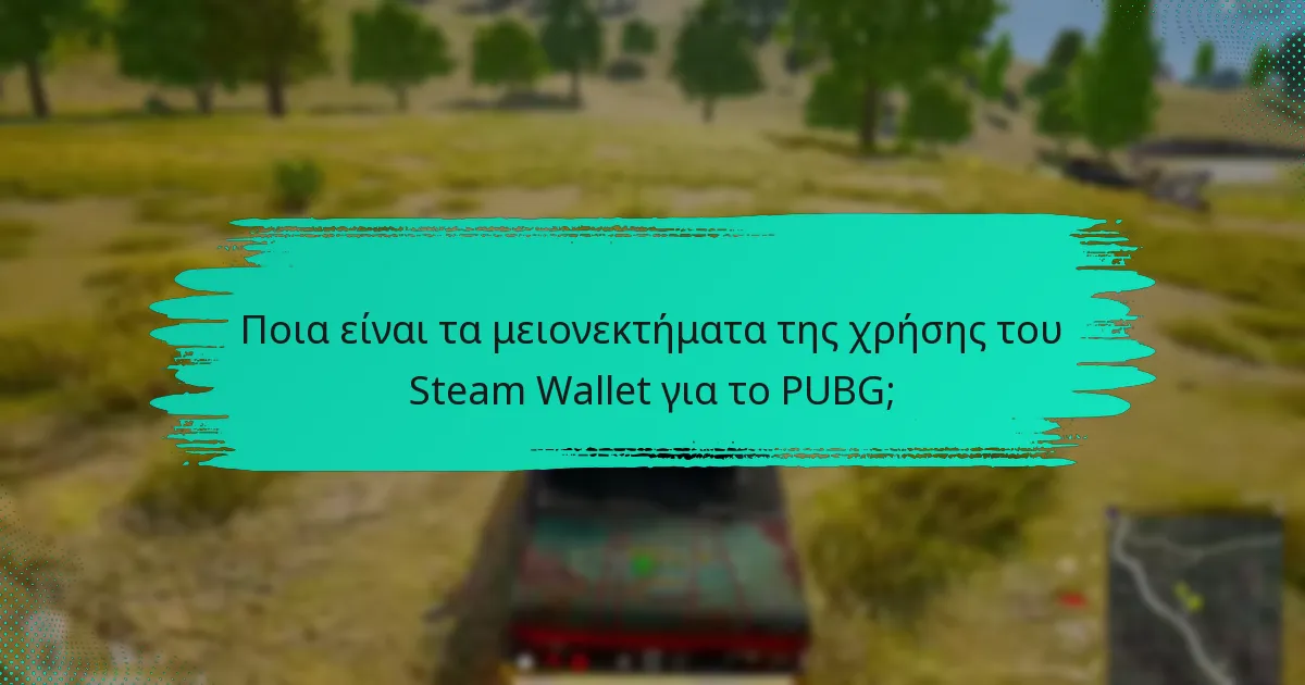 Πώς συγκρίνεται το Steam Wallet με τις πιστωτικές/χρεωστικές κάρτες για το PUBG;
