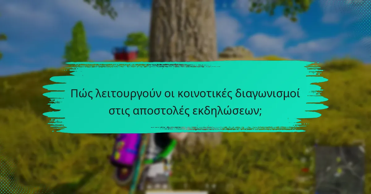 Ποια είναι τα οφέλη της συμμετοχής σε κοινοτικούς διαγωνισμούς;